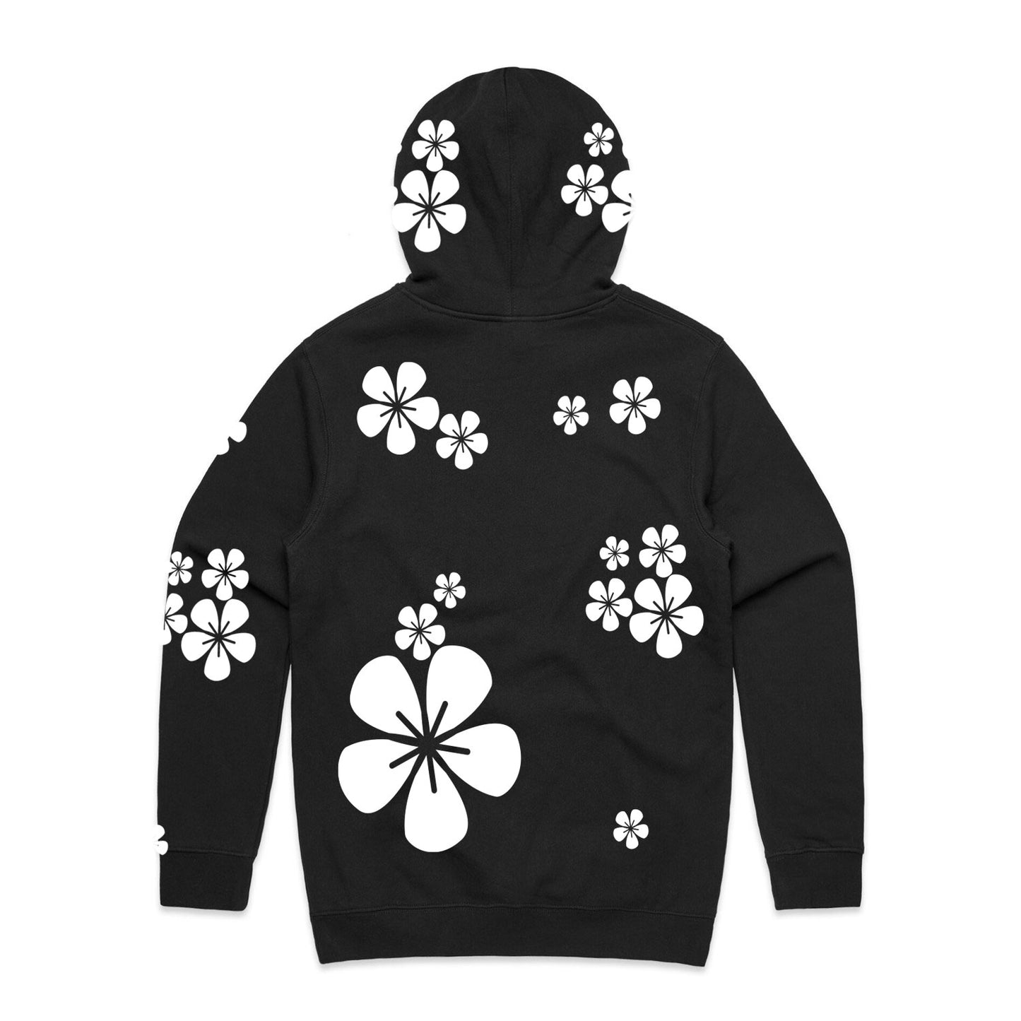 Valley Vs Everybody Flora Print Hoodie